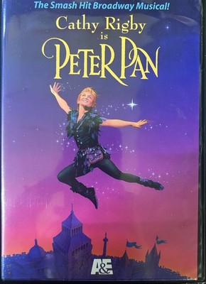 A&E - Peter Pan - Cathy Rigby  (DVD) VG AUTOGRAPH BY CATHY RIGBY