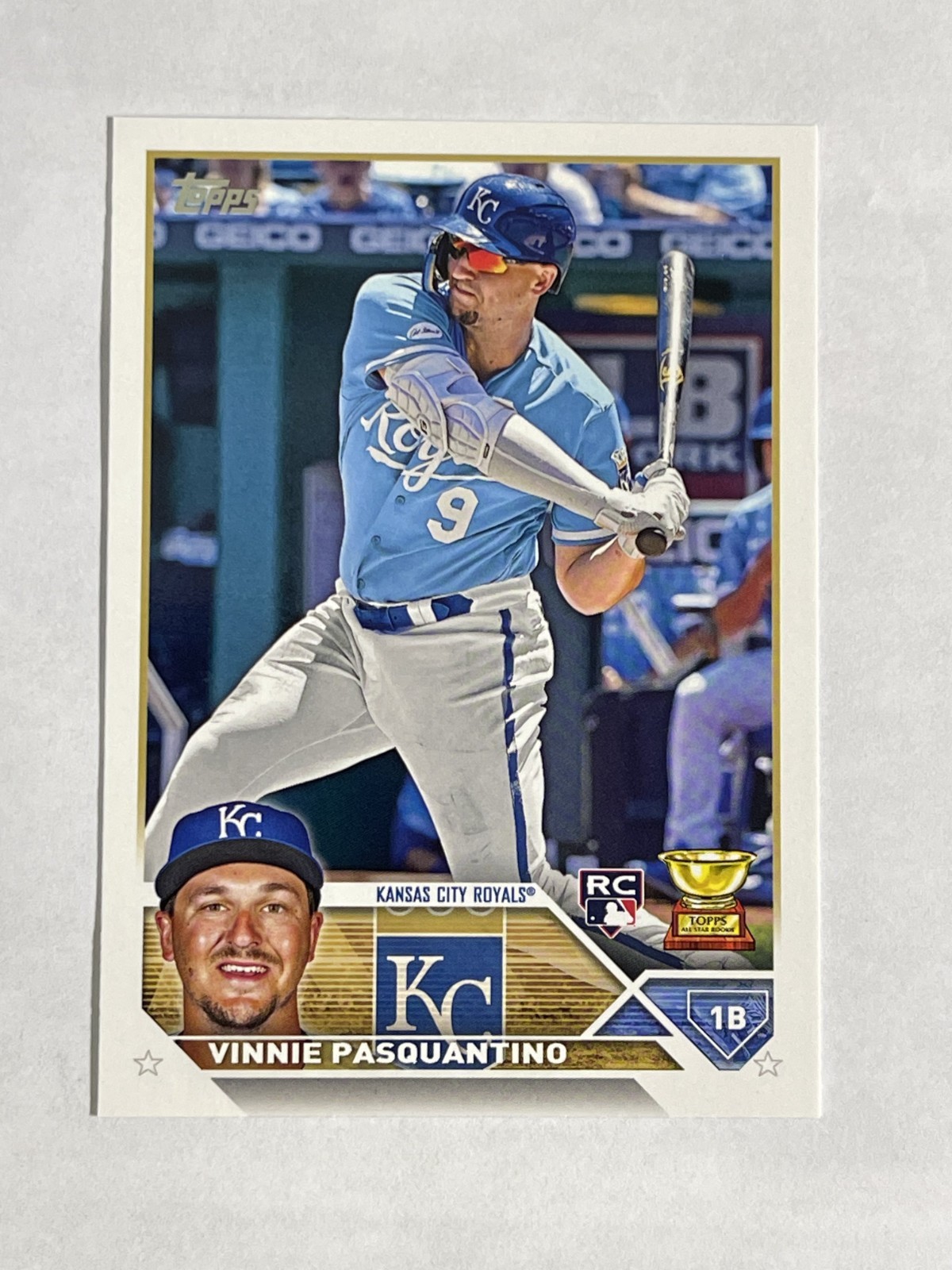 2023 Topps Series 1 - Vinnie Pasquantino #302 (RC) Rookie Card