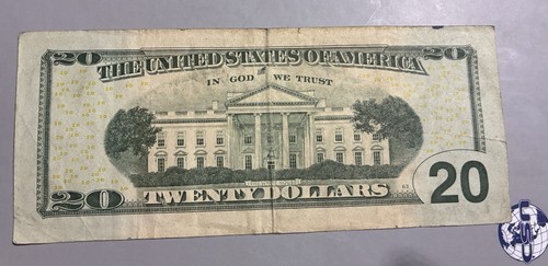 Star Note! $20 With Unique Serial Number - Picture 2 of 2