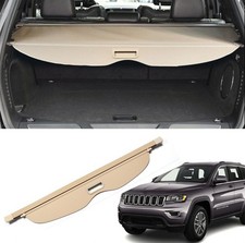 For 11-2021 Jeep Grand Cherokee Retractable Cargo Cover Rear Trunk Privacy Shade For 11-2021 Jeep Grand Cherokee Retractable Cargo Cover Rear Trunk Privacy Shade