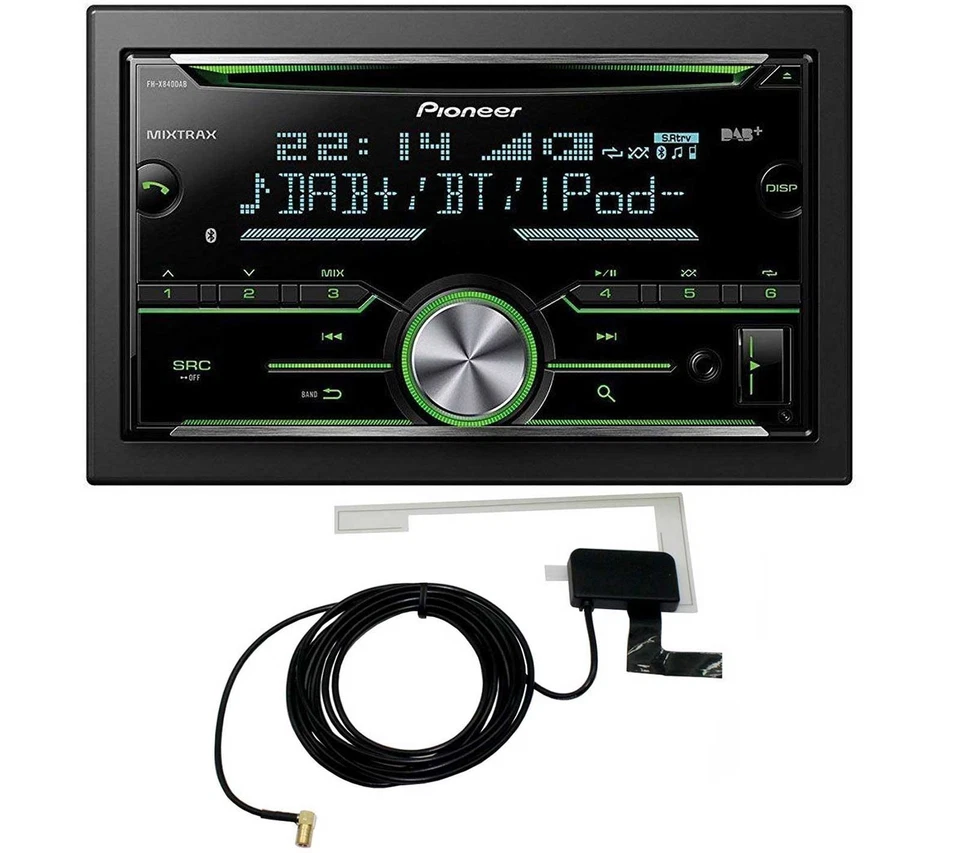Pioneer CD USB MP3 Bluetooth 2DIN DAB Autoradio für Chrysler 300C Dodge Caliber - Bild 2 von 4