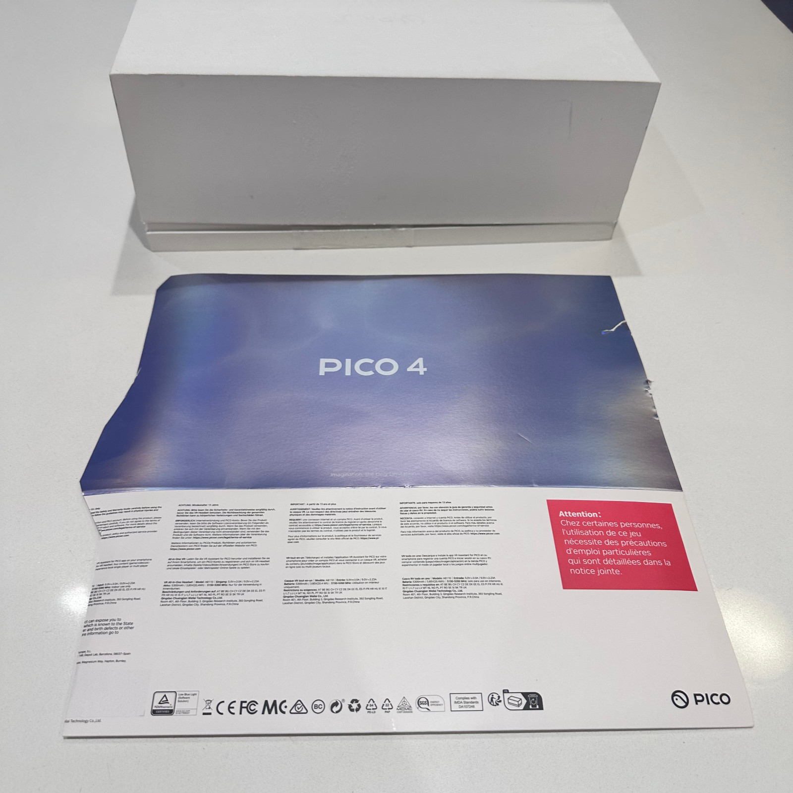 PICO 4 All-in-One VR Headset w/ Controllers (128GB Storage) 