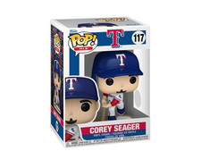 Funko Pop MLB Stars: Rangers - Corey Seager Figure w/ Protector