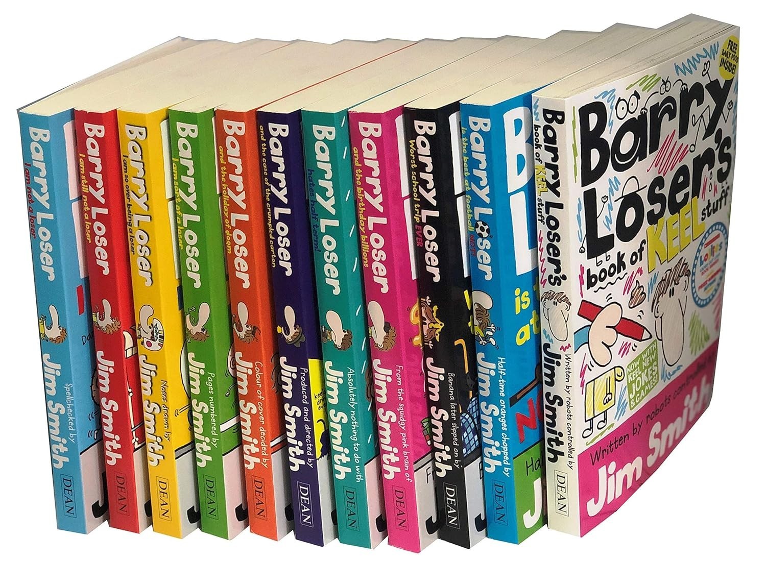 Jim Smith 11 Books Collection Set Barry Loser Series Paperback NEW
