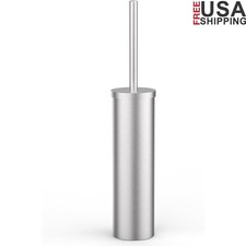 Toilet Brush Set Stainless Steel Long Handle Detachable Scrubber Holder Tool New