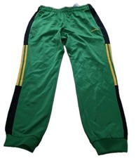 Adidas Classics Track Pants Jamaica Jamaican Rasta Black Green Men's Large NWT