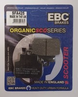 Ebc Organic BremsbeläGe Hinterrad (1 Set) FüR Piaggio X9 250 2005-2006 SFA425