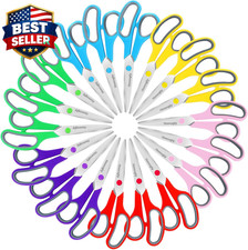 Scissors, 8" Scissors All Purpose Heavy Duty Bulk Set of 18-Pack
