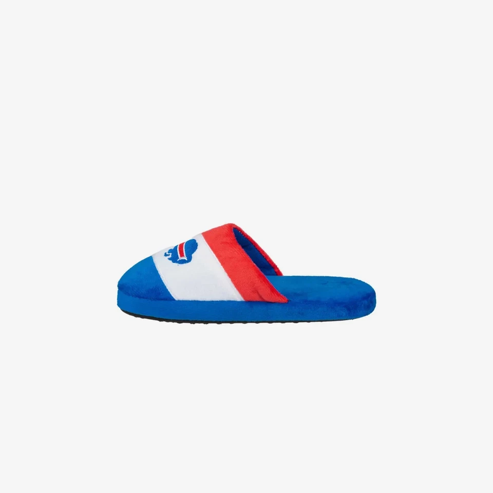 Zapatilla deslizante Buffalo Bills NFL juvenil en bloques de color Foto 2 de 2