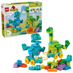 LEGO DUPLO 10451 3-in-1 dinozaurai ant ratų - Foto 1 di 1