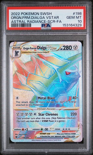 Origin Forme Dialga VSTAR graded PSA 10 for sale on eBay