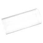 Kunststoffrohr,starres Polycarbonat,rund,klar,104mm ID,110mm AD,9,6 Zoll (245mm)