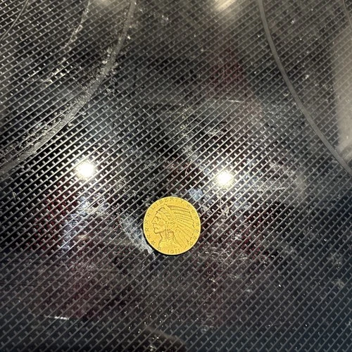 '1911 S $5 Dollar Indian Head Gold Half Eagle U.S. Coin.