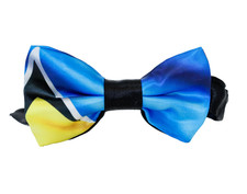 Color Block Retro Bow Tie Wedding Tuxedo Formal Event Prom Academia Grandpa