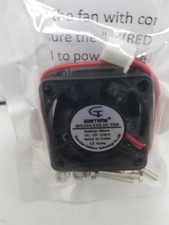 NEW GOSTIME 12V-DC 0.1A/AMP COOLING FAN 1-1/2"x1-1/2"