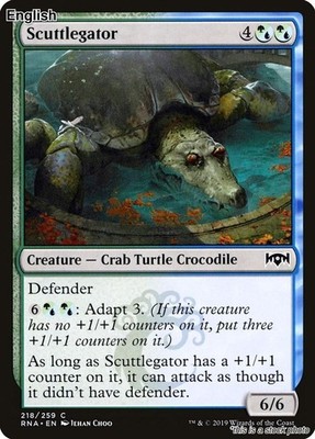 MTG Scuttlegator [RNA - 218] LP