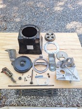 Northwestern Modèle 31 Pièces Machine à Cacahuètes Gumball Couvercle Porcelaine Noire Corps Mech