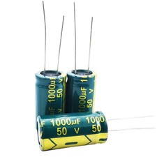 1000uF 50V Electrolytic Capacitor 13x25mm 20 Aluminum High Frequency Part