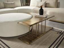 Couchtisch Möbel Luxus Holz Modern Neu  Wohnzimmer Design Neu braun