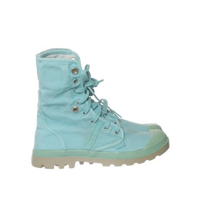 Palladium, Schnürstiefel, Größe: 39 1/2, Türkis, Herren #daa