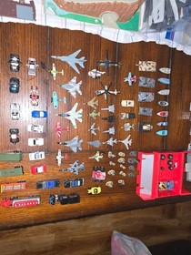 HUGE Lot of Micro Machine 1980s Galoob Buildings Cars Boats Planes ACCESSORIES