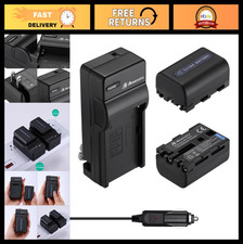 Rechargeable NP-FM50 Battery Travel Charger for Sony NP-FM30 NP-FM51 NP-QM50