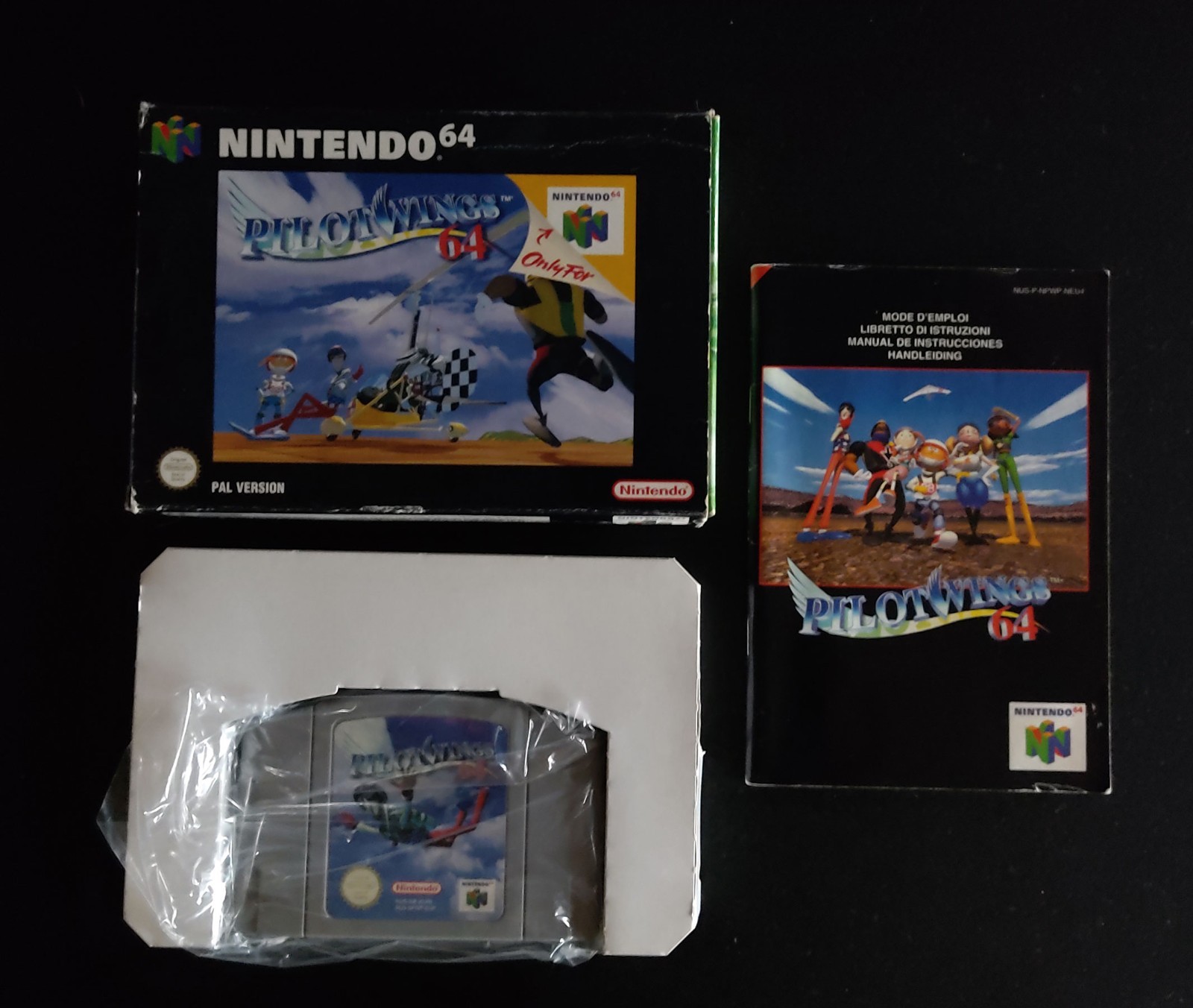 Pilotwings 64 N64 Nintendo 64 PAL EUR Envoi Combiné