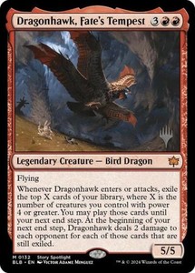 Dragonhawk, Fate's Tempest (Bloomburrow Promo Pack)