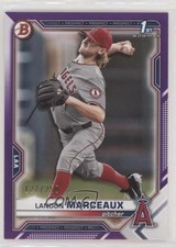 2021 Bowman Draft Purple 127/250 Landon Marceaux #BD-115 5i1