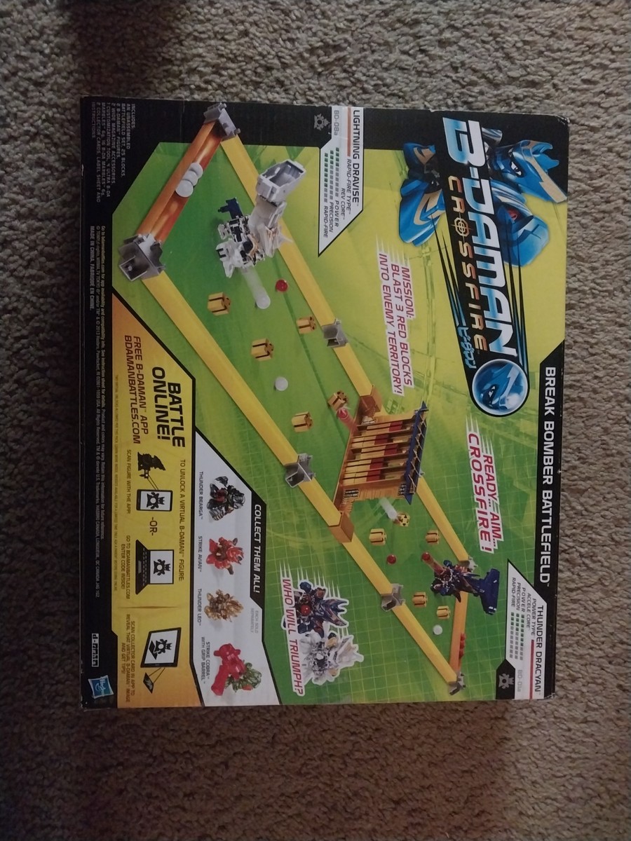 B-Daman Crossfire Break Bomber Battlefield Set for sale online | eBay