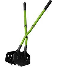 Earthwise Gator Grabber Telescoping Yard Tool Heavy Duty Leaf Grabber Green