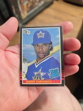 1985 Donruss Rated Rookie Danny Tartabull #27 Seattle Mariners