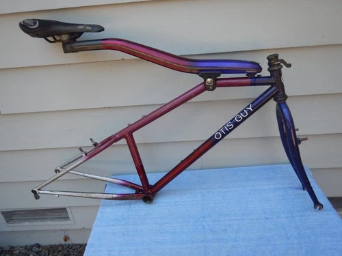 18" Otis Guy Smoothie Softride Beam Vintage Mountain Bike Frameset w/ Fork RARE