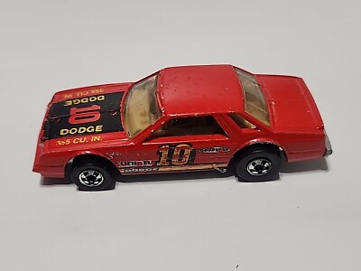  Hot Wheels 1980 Mirada Stocker Red Dodge Stock Car #10 Hong Kong Blackwall 2