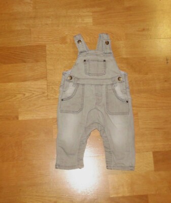 Kanz Latzhose Gr. 62 (3 M) grau NEU Jungen Hose s