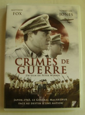 DVD KRIEGSVERBRECHEN - Tommy LEE JONES / Matthew FOX - Peter WEBBER