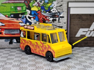   Hot Wheels Sweet Rides QUICK BITE Food Truck Hot Chicken NEW Loose Diecast