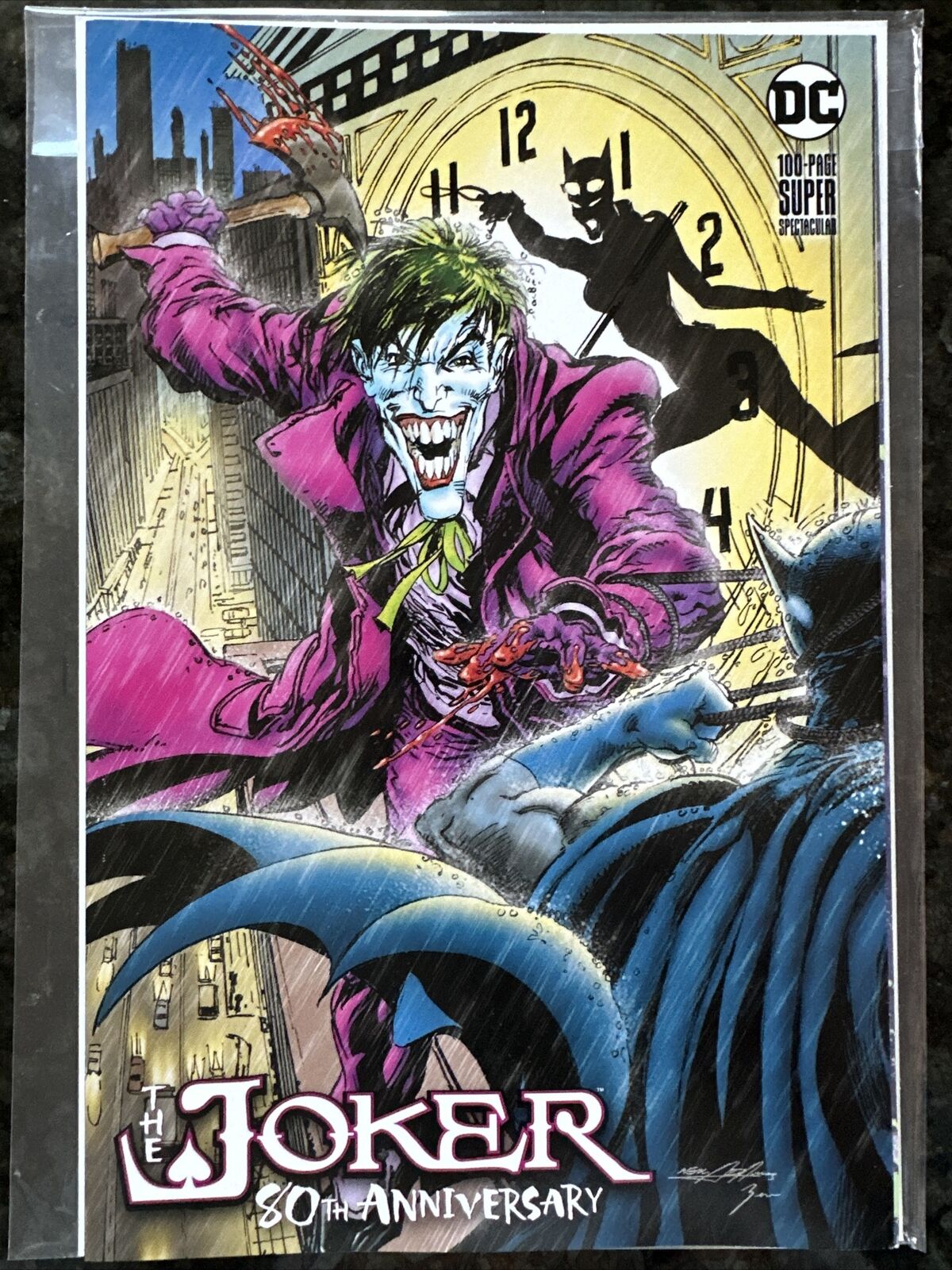 The Joker 80th Anniversary 100-Page Neal Adams Exclusive DC Comic Book NM