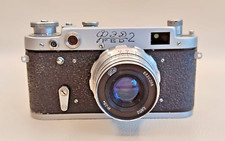 SOVIET USSR "FED-2" RANGEFINDER camera  INDUSTAR-26m lens f2.8/52 M39