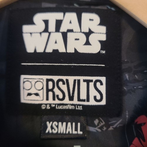 RSVLTS Star Wars Trilogy's End 40th Anniversary Button Down Shirt Size XS - Picture 6 of 7