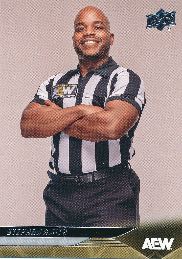 #95 STEPHON SMITH 2025 Upper Deck AEW Wrestling