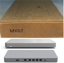 Cisco Meraki MX67 Cloud-Managed Network Security Firewall 5 Port Unclaimed New