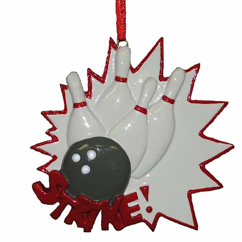 Strike Personalized Christmas Tree Ornament