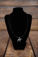 Shar Pei - Silver Plated Pendant with the Image of a Dog Art Dog DE