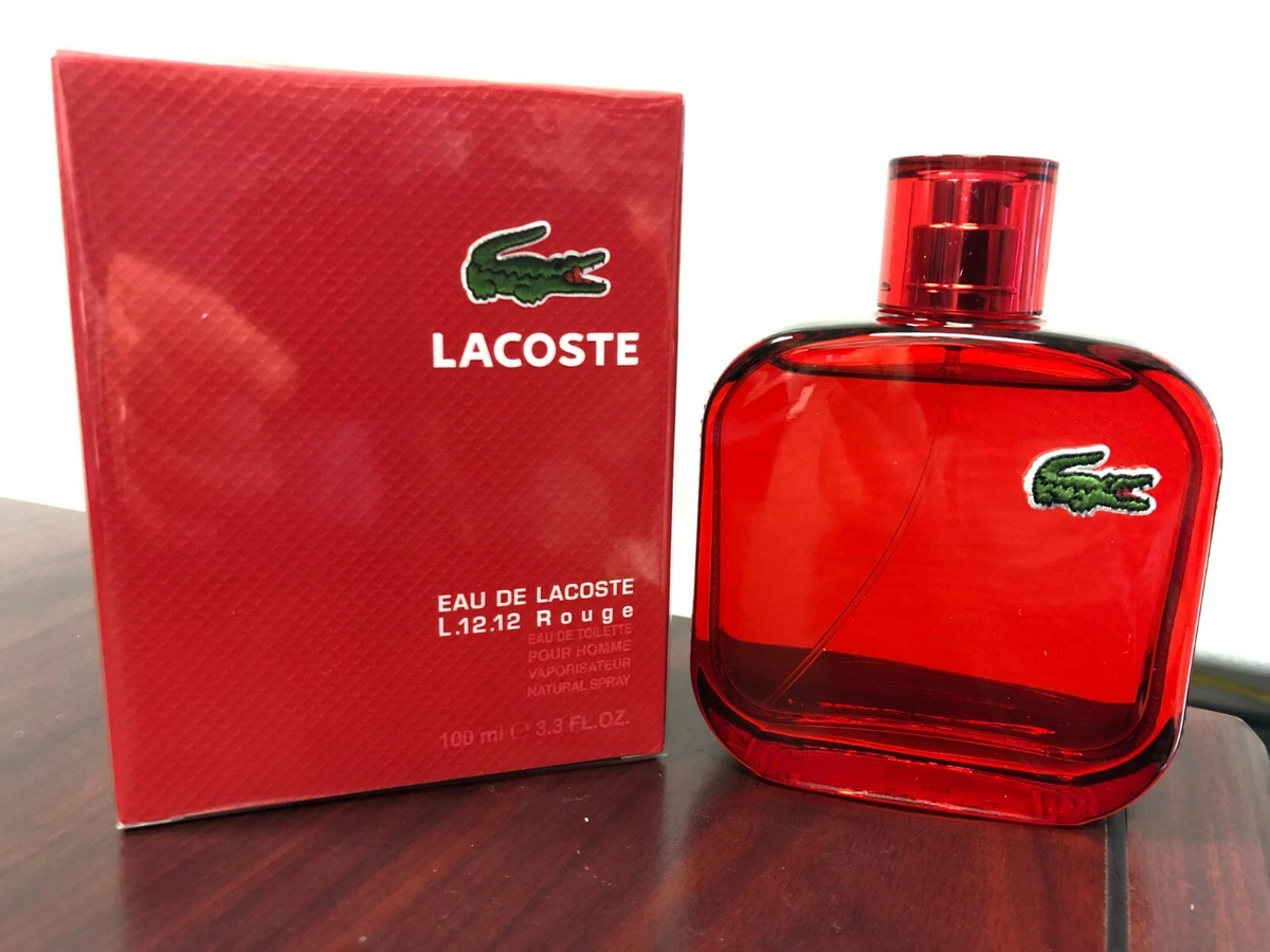 Parfum lacoste 2025 rouge pour homme