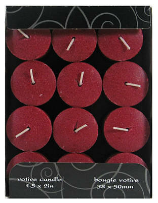 Classics 1-1/2 x2 Inch Juicy Black Cherries Votive Candle - Pack of 12 - Picture 1 of 1