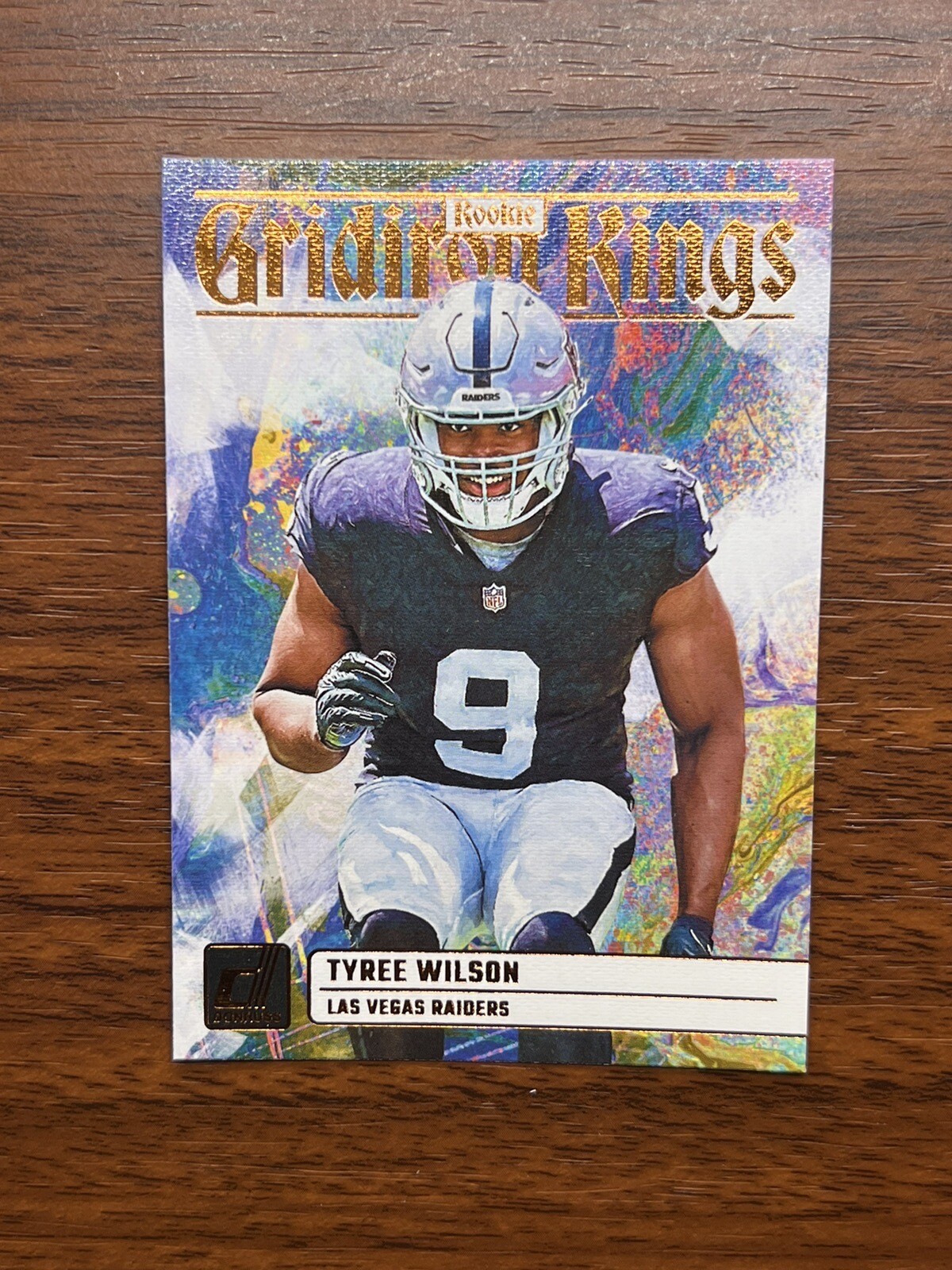 2023 Donruss Tyree Wilson ROOKIE GRIDIRON KINGS #RGK-3 Panini Las Vegas Raiders