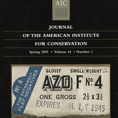 Conservation Photography Paper Light Exposure Heat-Aging Optical Brightening AIC