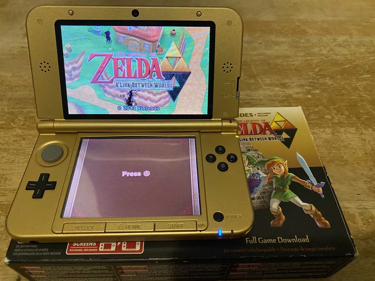 Nintendo 3DS XL Zelda Link Between Worlds Complete For Sale