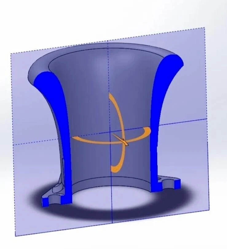 4x WEBER 40x45mm DCOE / DELLORTO 3D PRINTED RAM PIPE / VELOCITY STACK / TRUMPET - Image 4 of 4